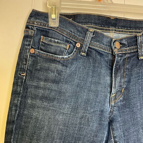 Citizens of Humanity Ankle Jeans Haley #174 Stretch Women's 30 Dark Wash Denim - Picture 2 of 14